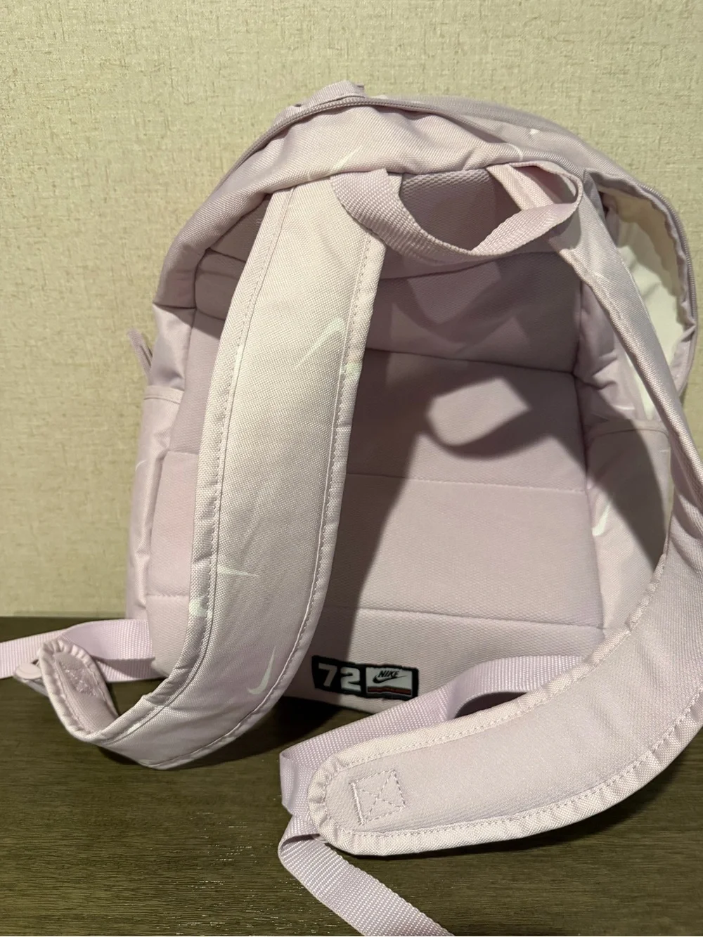 Nike Lilac and White‎ Swoosh Backpack